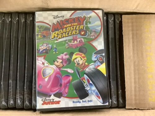 Case of (30) Mickey And The Roadster Racers - DVD - Lot 500