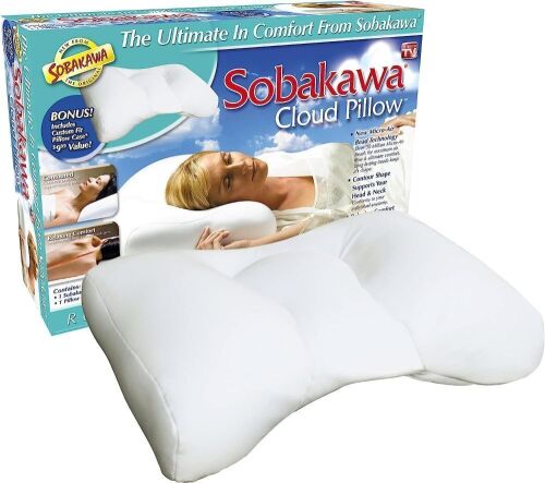 Sobakawa Cloud Pillow with Microbead Fill - Lot 781