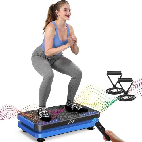 AXV Vibration Plate Fitness Platform Exercise Machine - Lot 285