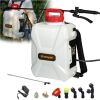 3Gallon Battery Powered Backpack Sprayer Compatible with Milwaukee 18V Battery, 79PSI - Thumbnail 1