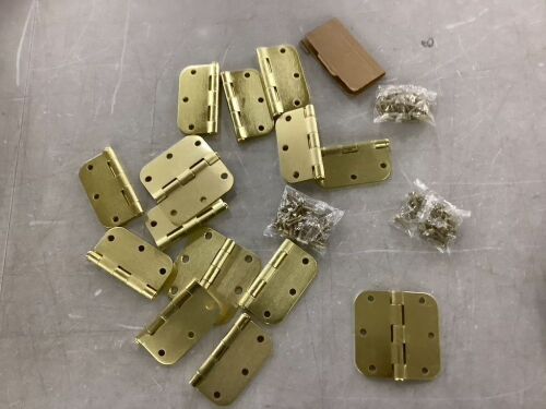 Door Hinges, 14 pc - Lot 593