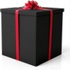 Giant Gift Box, Black - Thumbnail 1
