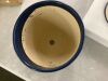 8" Ceramic Plant Pot with Drainage and Tray - Thumbnail 4
