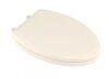 American Standard Traditional Elongated Slow Close EverClean Toilet Seat in Linen - Thumbnail 1