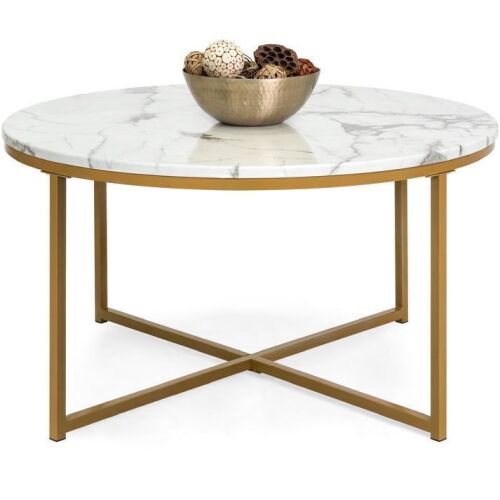 36in Faux Marble Coffee Table - Lot 623