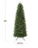 BCP Prelit Spruce Pencil Christmas Tree 6' - Thumbnail 2