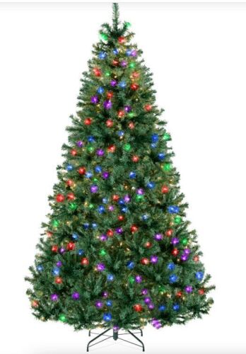 BCP Premium Artificial Pre-Lit Pine Christmas Tree, 6.5' - Lot 24