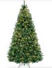 BCP Premium Artificial Pre-Lit Pine Christmas Tree 6.5' - Thumbnail 2