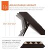 BCP Foldable Adjustable, Pet Step Stairs, 4 Steps - Thumbnail 2