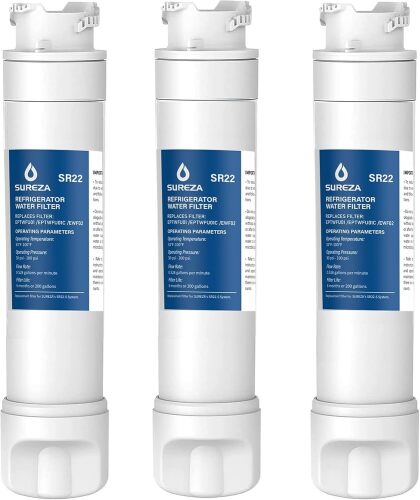 Refrigerator Water Filter Compatible with Frigidaire EPTWFU01, EWF02, Pure Source Ultra II, 3PACK1 - Lot 7577