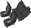 GIANT PANDA Neoprene Seat Covers, Neoprene Waterproof Seat Covers W Armrest Cover, Foam Padded for Full Set - Thumbnail 1