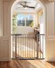 29.7-40.6" Baby Gate for Stairs, Mom's Choice Awards Winner-Dog Gate for Doorways, Pressure Mounted Auto-Close Pet Gates for Dogs Indoor, Safety Child Gate with Easy Walk Thru Door - Thumbnail 1