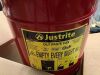 Justrite Oily Waste Can - Red, 6 Gallon - Thumbnail 3