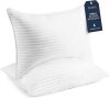 Beckham Hotel Collection Bed Pillows Standard/Queen Size Set of 2 - Original Soft Down Alternative Pillow for Sleeping - Soft Support for Back, Stomach or Side Sleepers - Thumbnail 1