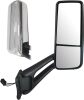 Chrome Door mirror assembly fit for Truck Peterbilt 579 567 Power Heated RH Passenger Side - Thumbnail 1
