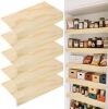 5 Pack Wooden Shelf Covers, Wire Rack Covers for Pantry Wood Shelf Liners-0.2 inch Thick,Weight Pantry Shelf Cover Removable Wood Shelves Covering for Closet Kitchen Pantry Bathroom - Thumbnail 1