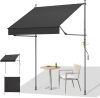 HOMEDEMO Manual Retractable Awning - Thumbnail 1