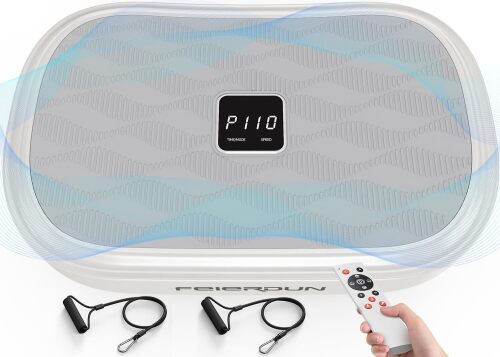 FEIERDUN Vibration Plate Exercise Machine - Lot 7807