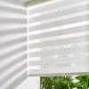 Zebra Blinds for Windows, Cordless Roller Shades for Windows Room Darkening Roller Blinds - Thumbnail 1