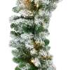 9Ft Pre-Lit Christmas Garland W/ 2-In-1 Led Lights - Thumbnail 1