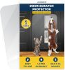 PROTECTO Heavy Duty Door Protector from Dog Scratching, 35 x 24” Clear Door Scratch Protector, Easy & Quick to Install on Window, Wall, Screen & Sliding Doors | Cat Scratch Guard for Indoors Outdoors - Thumbnail 1