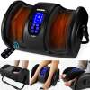 Reflexology Shiatsu Foot Massager w/ High-Intensity Rollers, Remote Control - Thumbnail 1