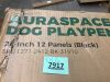 AuraSpace Acrylic Indoor Dog Playpen for Puppies and Small Dogs, 24 Inch, 12 Panels - Thumbnail 4