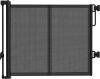 Upgraded 59'' Wide Retractable Baby Gates for Stairs with Reinforced Strip, Mesh Saftey Gate for Pets, Prevent Crawling Dog Gate fot Doorways, No Drilling, Indoor & Outdoor Use, 34'' Tall, Black - Thumbnail 1