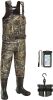 Chest Waders, Hunting Waders for Men with 800G Insulation, Waterproof Neoprene Camo Bootfoot Wader - Thumbnail 1