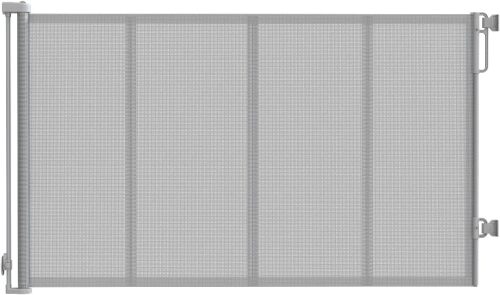 42'' Extra Tall Retractable Baby Gates with Reinforced Strip, Mesh Saftey Gate for Pets, 71'' Wide Retractable Gate, Anti-Escape Tall Dog Gates, No Drilling, Retractable Gate for Indoor/Outdoor - Lot 7931