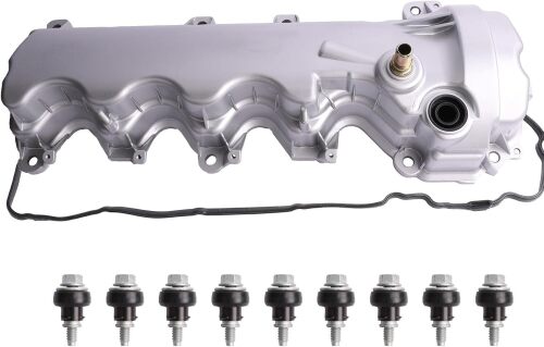 Upgrade Left Side Aluminum Valve Cover Kit - Lot 7990