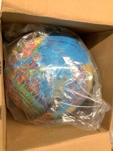 World Globe with Stand - Lot 7993