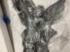 St. Michael the Archangel Garden Statue - Thumbnail 3