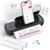 Portable Thermal Printer, Wireless & Bluetooth Mini Inkless Printer for Travel, Office, Home - Thumbnail 1