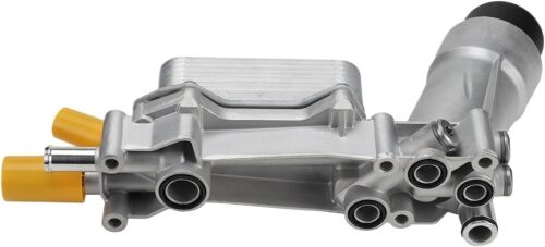 Car Aluminum Engine Oil Cooler 68105583AF Compatible with Jeep Grand Cherokee Dodge Journey Challenger Charger Compatible With Chrysler 200 300 Ram 3.6L V6 - Lot 8020