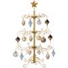 Wrought Iron Christmas Tree Ornament Display w/ Easy Assembly, Stand - 3ft - Thumbnail 1