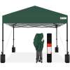 One-Person Setup Instant Pop Up Canopy w/ Case, 4 Weight Bags - 10x10ft - Thumbnail 1
