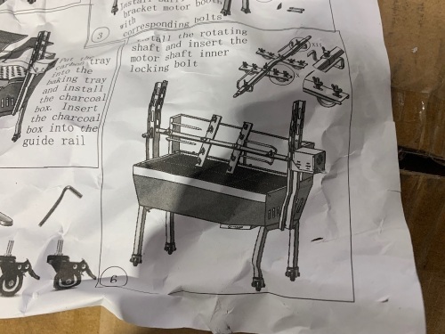 Stainless Steel Rotisserie Grill - Lot 79