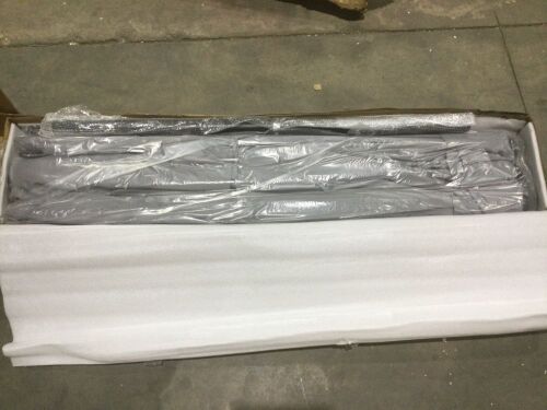 SUPERJARE Gray Double Sided Patio Umbrella - Lot 118