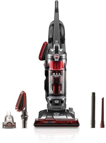 Hoover WindTunnel 3 Max Performance Pet, Bagless Upright Vacuum Cleaner, HEPA Media Filtration, For Carpet and Hard Floor - Lot 158
