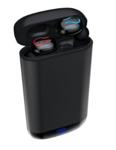 HBQ-66 True Wireless Hi-Fi Stereo Earbuds with Charging Box  - Lot 189