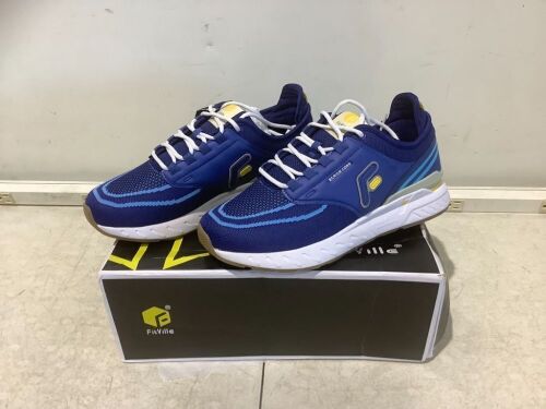 FitVille Stride Core Running Sneakers for Wide Flat Feet, Mens 9W - Lot 297
