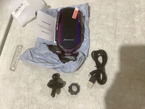 Lot of (17) Simple Fast Wireless Car Charger Phone Holder  - Lot 370