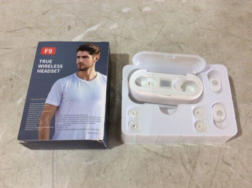 F9 True Wireless Bluetooth Earphones - Lot 378