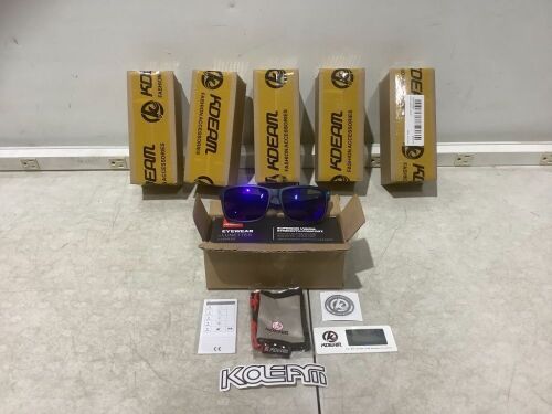 Lot of (6) KDEAM Sport Sunglasses  - Lot 387