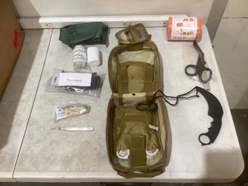 Lot of (11) Emergency First Aid Trauma Kits - Lot 391