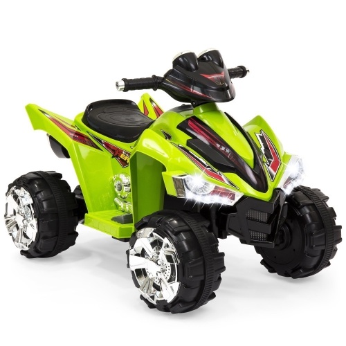 12V Battery Powered Ride On 4-Wheeler ATV w/ LED Headlights, Forward and Reverse Gears - Lot 411