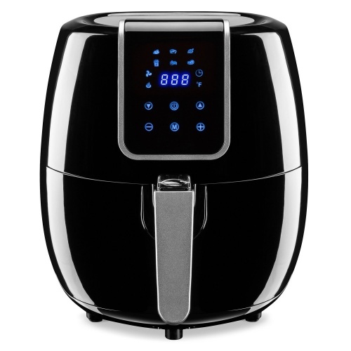 5.5qt 7-in-1 Digital Family Sized Air Fryer w/ LCD Screen and Non-Stick Fryer Basket - Lot 433