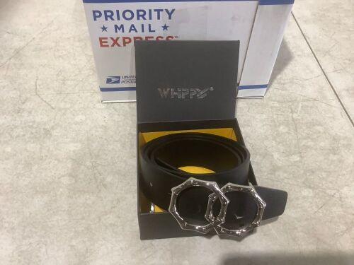 Lot of (10) 40" Black Belts  - Lot 437