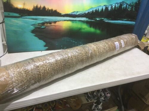 Large Woven Jute Rug, Unknown Size, Possibly 5' x 7'  - Lot 640